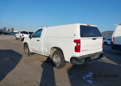 2023 Chevrolet Silverado 1500 2Wd Standard Bed Wt из США, поврежденный, VIN 3GCNAAEK5PG358168